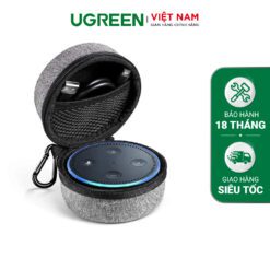 Hộp đựng loa Echo Dot UGREEN LP155 - Đựng phụ kiện đa năng, chất liệu vải bền chịu lực và chống shock tốt