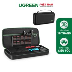 Hộp đựng máy Nintendo Switch UGREEN LP145 - Chất liệu mềm mại chống shock, chống va đập - Thiết kế quai xách, tặng kèm móc treo