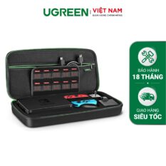 Hộp đựng Nitendo Switch UGREEN 50276 Chống shock, va đạp - Lưu trữ toàn bộ phụ kiện Nitendo hoàn chỉnh, kích thước 40.8x18.6x7.5cm