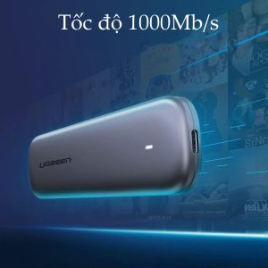 Hộp đựng ổ cứng UGREEN CM238 - Tương thích M2 SATA NGFF/NVME B-Key / M-Key và M+B Key 2280/2260/2242/2230 14 Hộp đựng ổ cứng UGREEN CM238 - Tương thích M2 SATA NGFF/NVME B-Key / M-Key và M+B Key 2280/2260/2242/2230