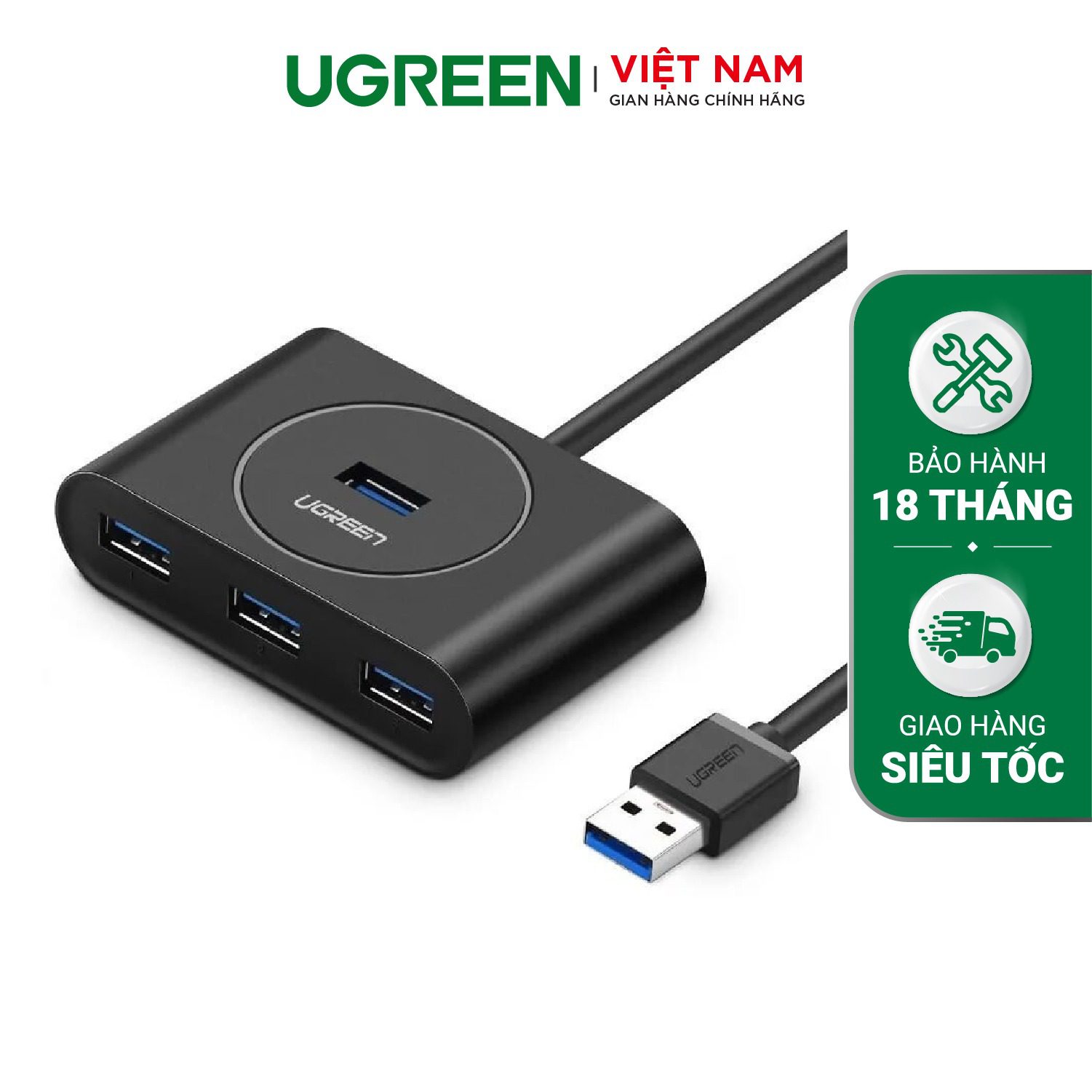 Hub USB 3.0 Ugreen 4 Cổng Ugreen CR113 – Ugreen Việt Nam