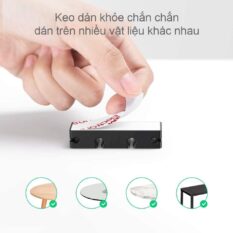 Kẹp giữ dây cáp UGREEN 70585 - Chất liệu silicon kẹp giữ dây cáp, tai nghe, chuột, … gọn gàng