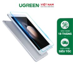 Kính cường lực UGREEN SP115 - Kính trong suốt HD độ cứng 9H tràn viền sử dụng cho iPad Pro 2018 12.9 inch (A1876 A2014 A1895 A1983) (1miếng/hộp)