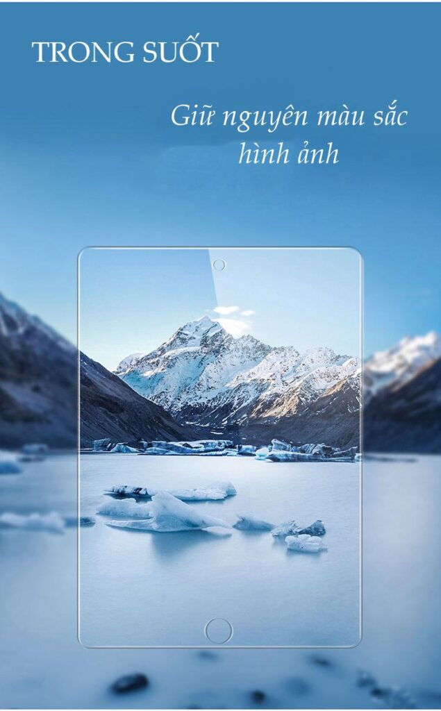 Kính cường lực UGREEN SP115 - Kính trong suốt HD độ cứng 9H tràn viền sử dụng cho iPad Pro 2018 12.9 inch (A1876 A2014 A1895 A1983) (1miếng/hộp)