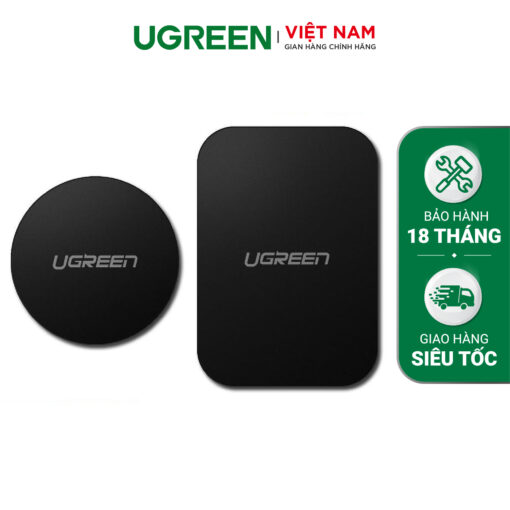 Miếng hít từ tính dùng cho điện thoại và giá đỡ UGREEN LP123 - Lực hít mạnh, an toàn cho điện thoại - Dễ sử dụng