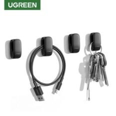 Móc đồ dán tường UGREEN LP252 - Túi 4 chiếc - Mặt dán tiện lợi, dùng trên ô tô, văn phòng,...