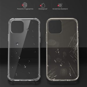 Ốp iPhone 12 chống shock UGREEN LP408 - Chất liệu TPU cao cấp chống bám vân tay, thiết kế siêu mỏng - Túi khí 4 góc chống va đập