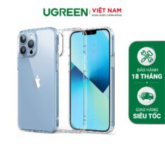 Ốp lưng iPhone 13 UGREEN lp534 - Chất liệu TPU, mặt lưng PC cứng cao cấp, chống trầy xước