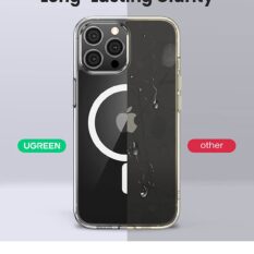 Ốp lưng iPhone hỗ trợ từ tính UGREEN LP536 - Cho phép sạc không dây - Chất liệu Bayer cao cấp cho khả năng trong suốt dài lâu