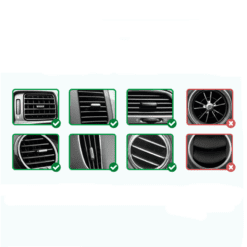 Quạt mini cài khe gió điều hòa trên xe hơi cổng USB UGREEN LP436