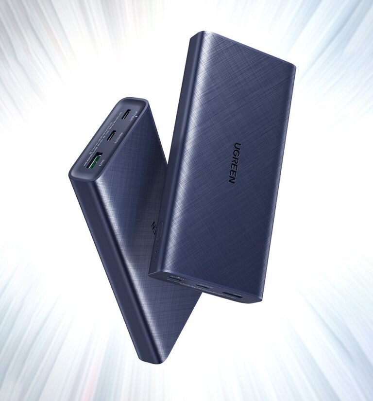 Sạc dự phòng 20000mAh UGREEN 80304 Hỗ trợ sạc nhanh 45W ?Sạc cho điện thoại máy tính bảng Macbook - Bảo hành 12 tháng