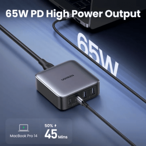 Củ sạc nhanh GaN 65W Ugreen CD327