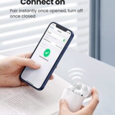 Tai nghe Bluetooth 5.0 TWS UGREEN 80652 - Âm thanh Hifi True Wireless - Chống ồn - Thời lượng pin 20 giờ - Hỗ trợ sạc không dây