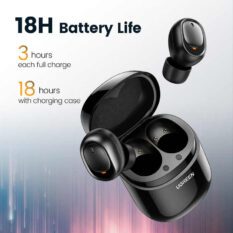 Tai nghe Bluetooth UGREEN 80311 - Âm thanh Hifi True Wireless chống nước IPX5 sạc 3 giờ nghe nhạc 18 giờ cổng sạc Micro USB