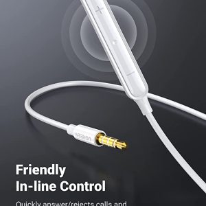 Tai nghe nhét tai UGREEN EP101 Cổng 3.5mm có điều khiển âm lượng 3.5mm