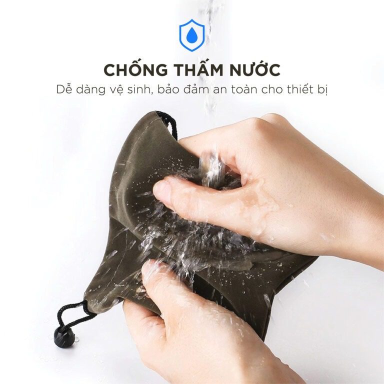 Túi đựng phụ kiện UGREEN 20319 - Kích thước 12x9cm Chống thấm nước, dây rút tiện lợi - Hình ảnh 2
