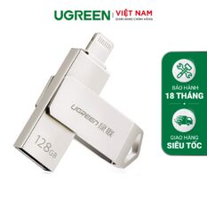 USB 64Gb UGREEN US200 Cổng USC2.0 + Ổ Flash đầu lightning cho iPhone/iPad 64gB