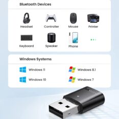 USB Bluetooth Ugreen 80889 - Thu phát Bluetooth 5.0