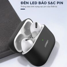 Vỏ case đựng Airpods Pro UGREEN LP234 - Hỗ trợ sạc không dây, chống trầy xước, bám vân tay - Hàng phân phối chính thức