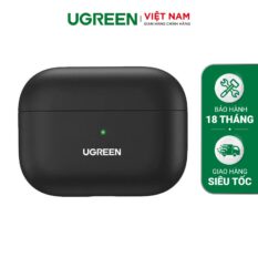 Vỏ case đựng Airpods Pro UGREEN LP234 - Hỗ trợ sạc không dây, chống trầy xước, bám vân tay - Hàng phân phối chính thức