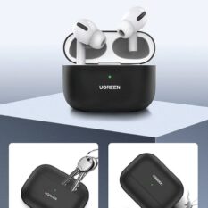 Vỏ case đựng Airpods Pro UGREEN LP234 - Hỗ trợ sạc không dây, chống trầy xước, bám vân tay - Hàng phân phối chính thức