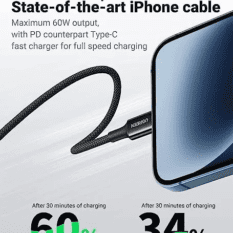 Cáp sạc nhanh Iphone USB-C to Lightning Ugreen US532