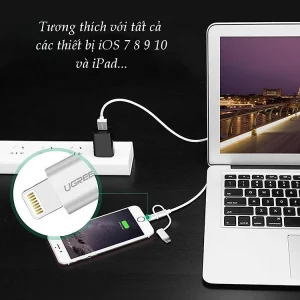 Cáp sạc nhanh và truyền dữ liệu 3 trong 1 Ugreen US186