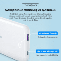 Pin sạc dự phòng UGREEN PB200 10000mAh