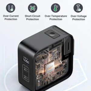 Củ sạc nhanh 65W kèm dây cáp Ugreen Nexode GaN CD296 10 Củ sạc nhanh 65W kèm dây cáp Ugreen Nexode GaN CD296
