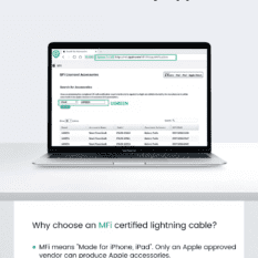 Dây cáp sạc Lightning đầu type C Ugreen US305 US vuông góc