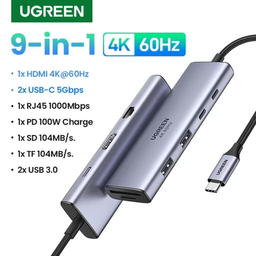 Hub USB Type-C sang HDMI 4K@60Hz Ugreen 15375