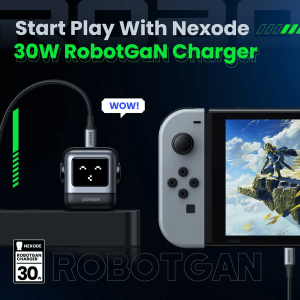 Củ sạc nhanh 30W RoboGaN Mini Ugreen CD359