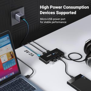 Switch chia sẻ máy in Ugreen USB 3.0