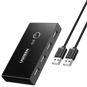 Switch USB 2.0 KVM 2 in 4 Output Ugreen 30767