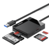 Đầu đọc thẻ Ugreen CR125 đầu vào USB 3.0 siêu nhanh - 1m