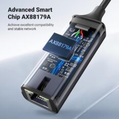 Bộ chuyển đổi USB 3.0 sang LAN 1.0 Gbps UGREEN 15736