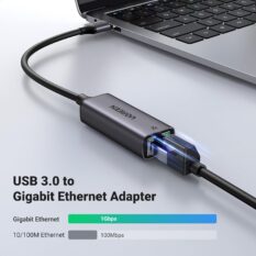 Bộ chuyển đổi USB 3.0 sang LAN 1.0 Gbps UGREEN 15736