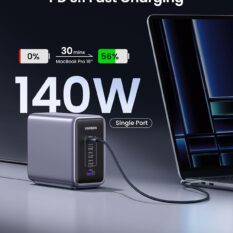 Bộ sạc Ugreen 300W để bàn đa năng Nexode GaN CD333