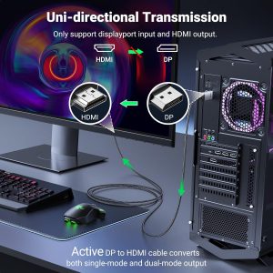 Cáp chuyển đổi DisplayPort to HDMI 4K Ugreen DP119