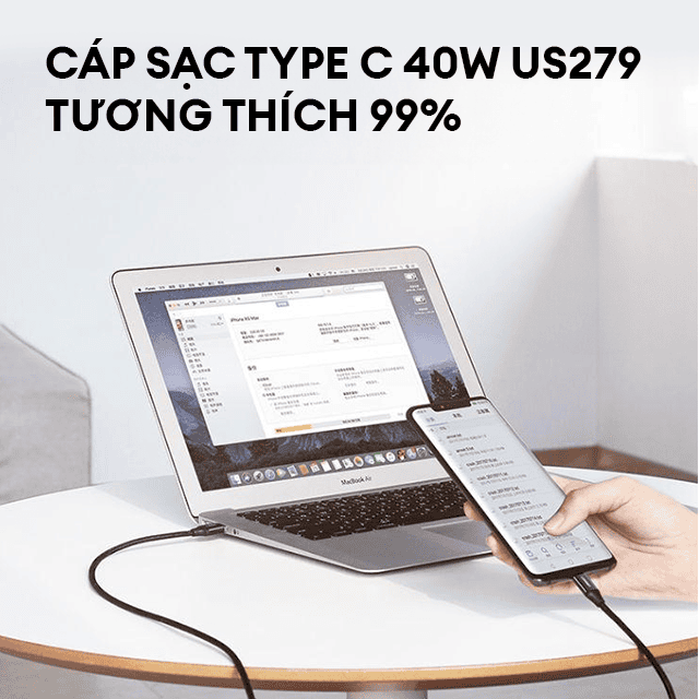 cáp sạc Ugreen - Tỉ lệ tương thích cao