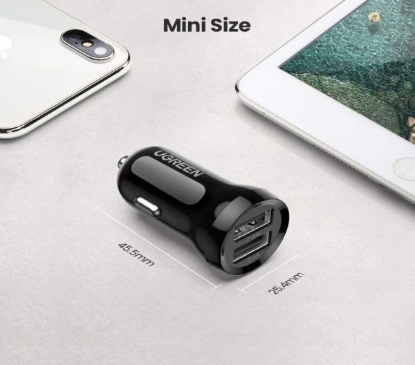 Tẩu sạc UGREEN 2 cổng USB ED018 - Hình ảnh 7