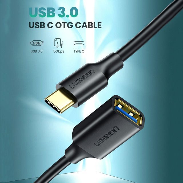 Cáp OTG USB Type C sang USB 3.0 Ugreen US154