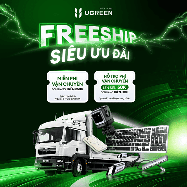 [UGREEN VIỆT NAM] SIÊU SALE VÀO HÈ - MUA NHIỀU TRÚNG LỚN!