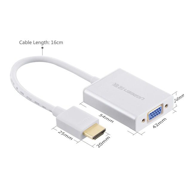 Cáp chuyển đổi HDMI sang vga