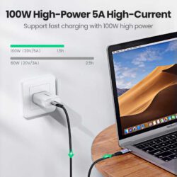 Cáp Thunderbolt Type C Ugreen US355 truyền hình ảnh