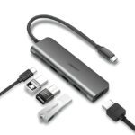 Bộ chuyển đổi Type C sang HDMI, 3xUSB 3.0, 1xAUX3.5mm, 1xPD Ugreen 80132