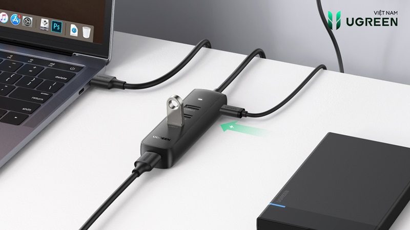 Kết hợp hub chia cổng với củ sạc được không? 10 Hub chia cổng