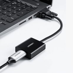Bộ chuyển đổi VGA sang HDMI Ugreen 50945 hỗ trợ 1080P@60Hz