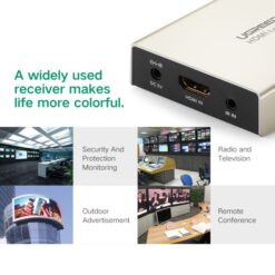 Bộ Truyền Tín Hiệu HDMI Qua Mạng LAN 120m UGREEN 40280US 14 Bộ Truyền Tín Hiệu HDMI Qua Mạng LAN 120m UGREEN 40280US