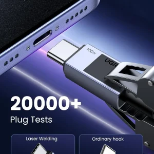 Cáp sạc nhanh USB Type C 1m sạc và truyền dữ liệu Ugreen L512